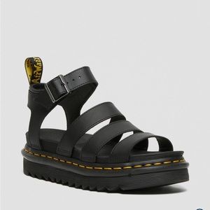 Dr. Martens Black Blaire Sandals